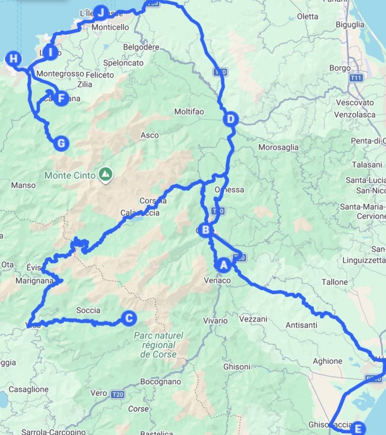 Circuit touristique Corse Circuit Corse Séjour sur mesure Corse Séjour Corse Séjour activités Corse Itinéraire séjour Corse